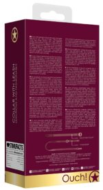 collier laisse halo col rouge 5