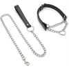 collier laisse heart chain 80cm 2
