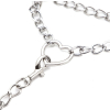 collier laisse heart chain 80cm 4