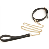 collier laisse master me noir