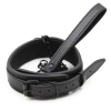 collier laisse noir