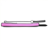 collier laisse noir rose 3
