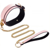 collier laisse phosphorescent luminous rose 1