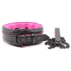 collier laisse rose