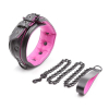 collier laisse rose 2