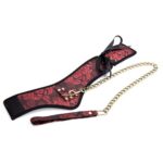collier laisse scandal rouge 1