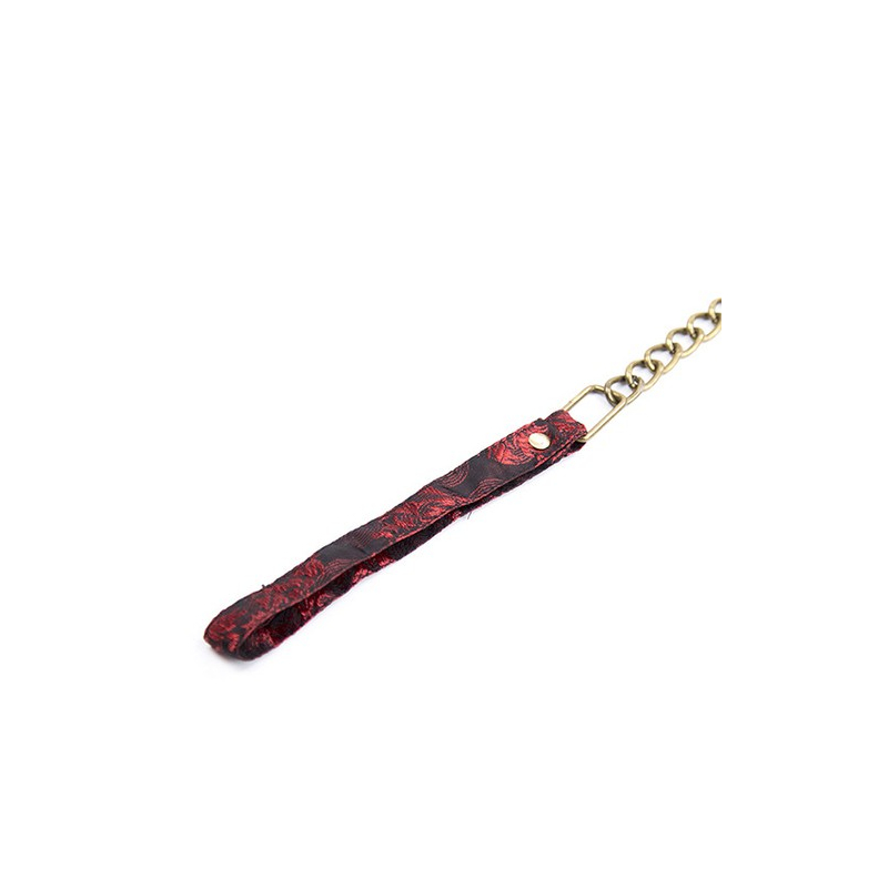 collier laisse scandal rouge 2