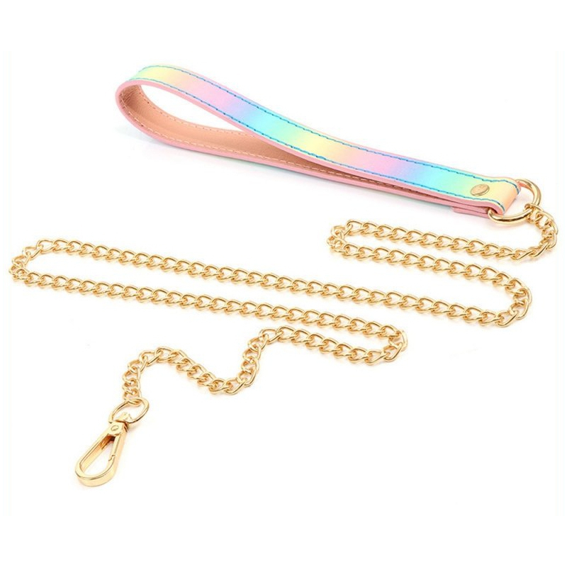 collier laisse sm laser rose 1 1