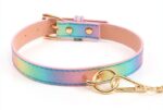 collier laisse sm laser rose 1 2