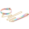 collier laisse sm laser rose 1 5