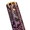 collier laisse snakine noir rose 3