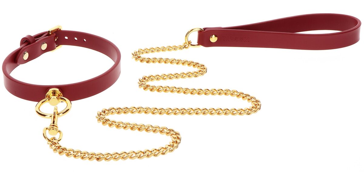 collier laisse taboom rouge 3