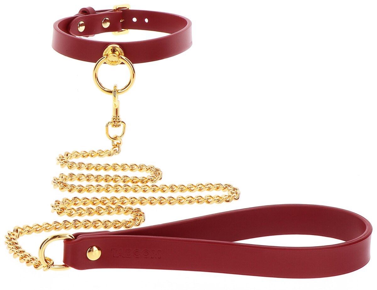 collier laisse taboom rouge 4