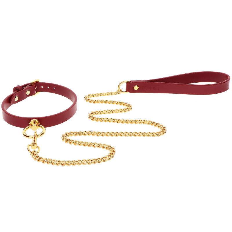 collier laisse taboom rouge 5