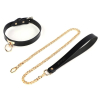 collier laisse tee ring noir