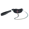 collier laisse venise noir