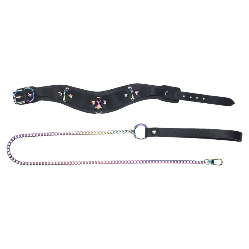 collier laisse venise noir 3