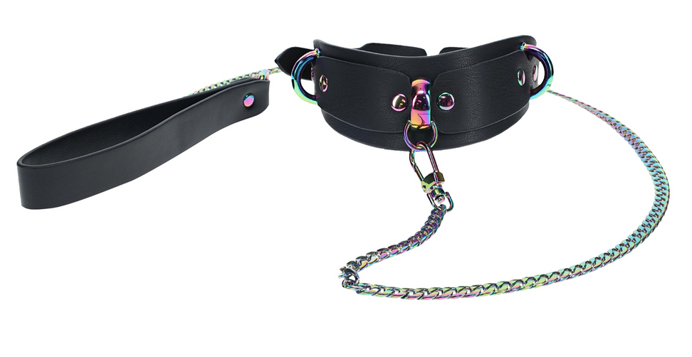 collier laisse venise noir