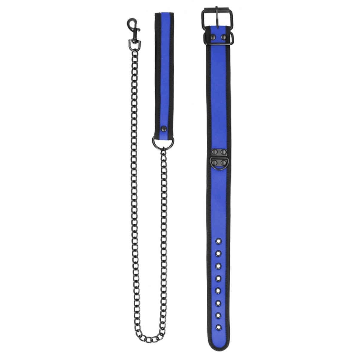 collier neoprene ouch puppy bleu 3