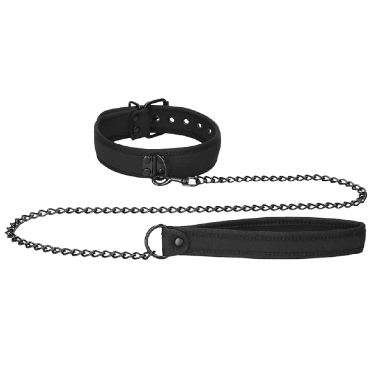 collier neoprene ouch puppy noir