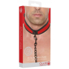 collier neoprene ouch puppy rouge 1
