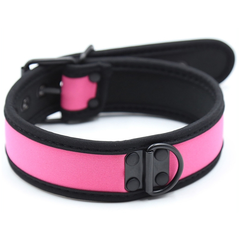 collier neoprene simply puppy rose