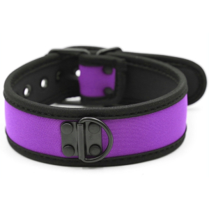 collier neoprene simply puppy violet