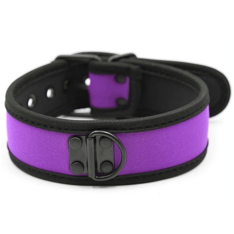 collier neoprene simply puppy violet
