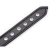 collier o ring simili noir 2