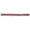 collier o ring simili noir rouge 1