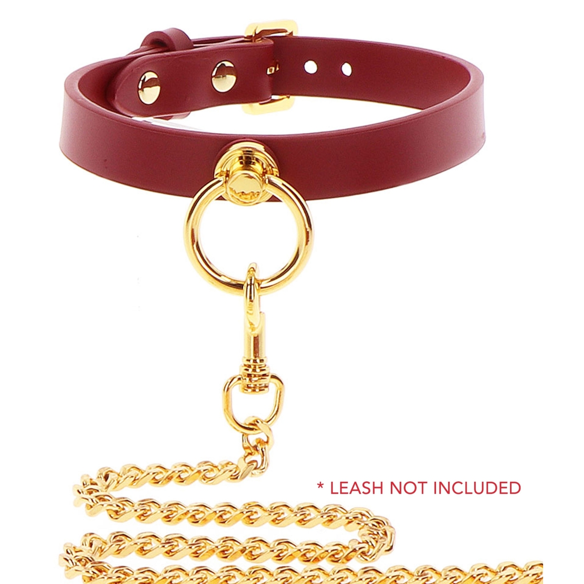 collier o ring taboom rouge 11