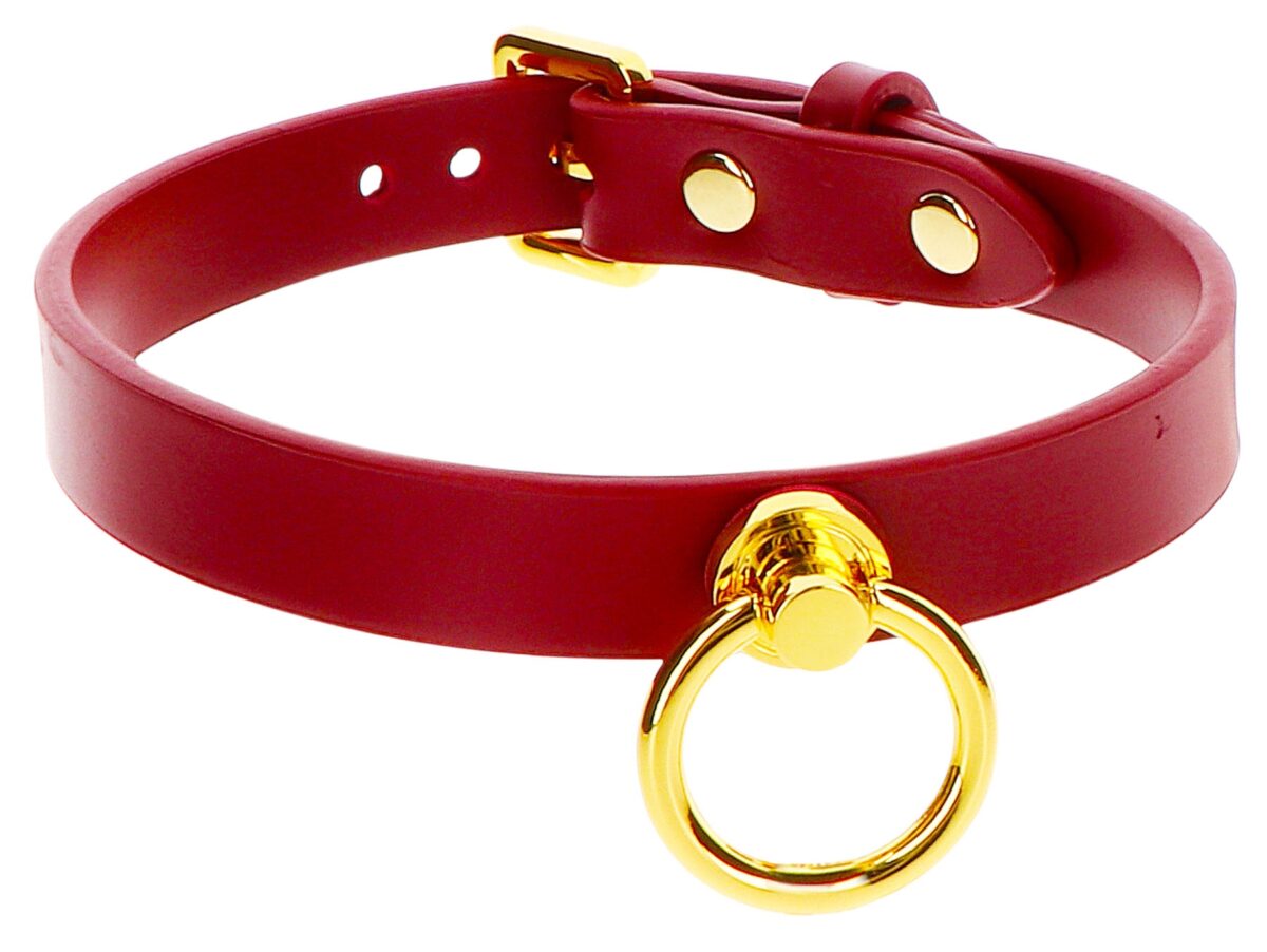 collier o ring taboom rouge 5