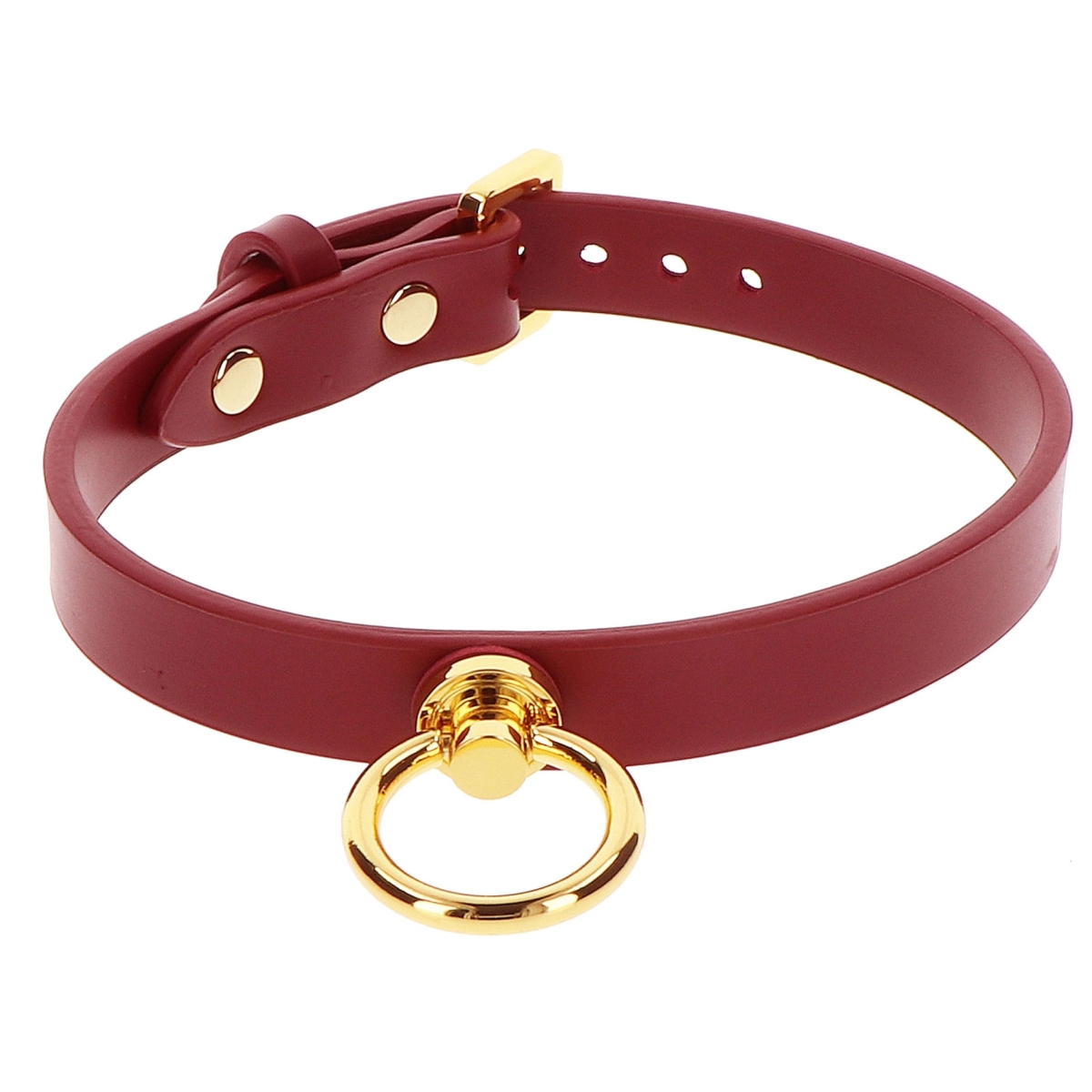 collier o ring taboom rouge 8