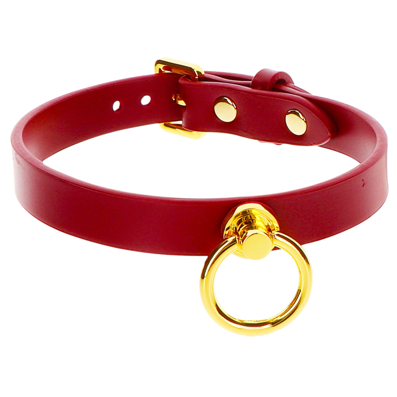 collier o ring taboom rouge