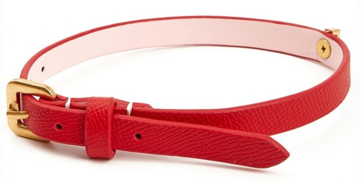 collier phoebe rouge