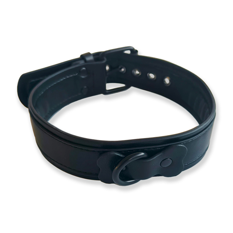 collier puppy collar noir