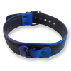 collier puppy collar noir bleu