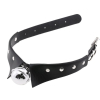 collier ras de cou avec grelot jing noir 1