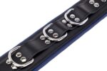 collier rembourre en cuir 3 anneaux d bleu 3 scaled