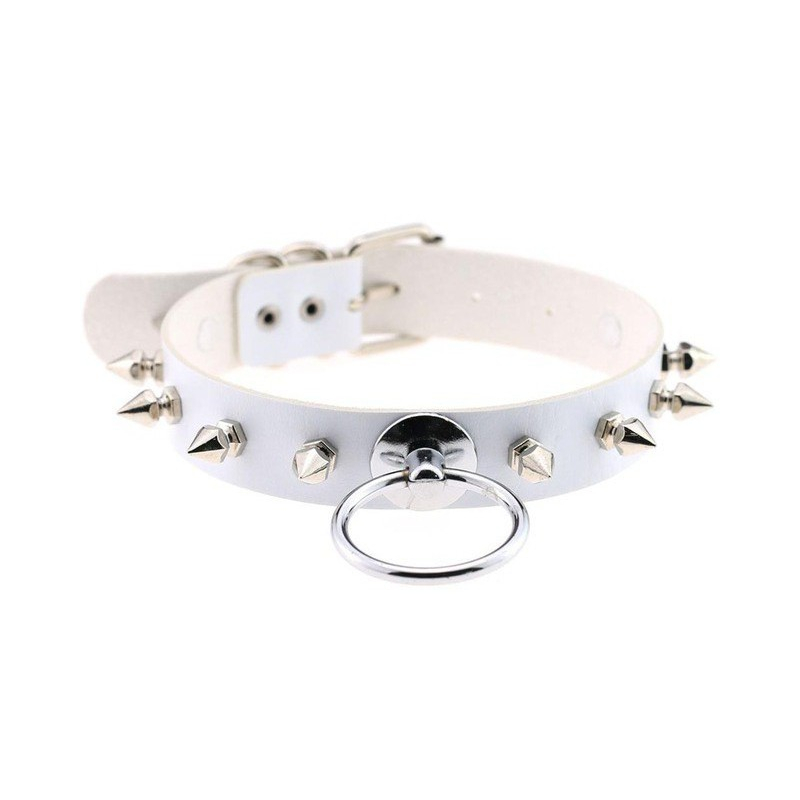 collier saskia blanc