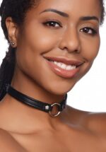 collier sex pet avec anneau metal 2