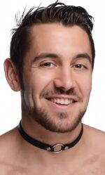 collier sex pet avec anneau metal 3