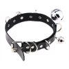 collier sexy avec grelots noir 1