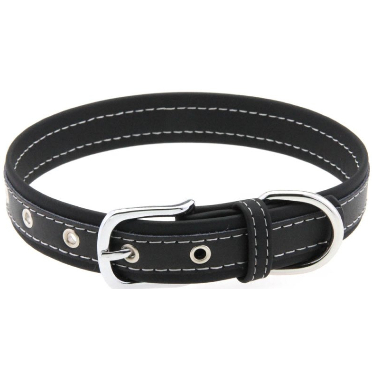 collier simili contrasted noir