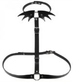 collier sm ceinture belt wing noir