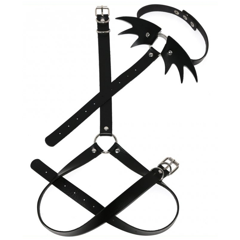 collier sm ceinture belt wing noir 2