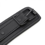 collier soumission avec laisse noir 3