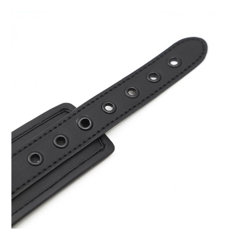 collier soumission avec laisse noir 6