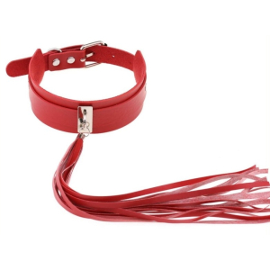 collier taswel rouge