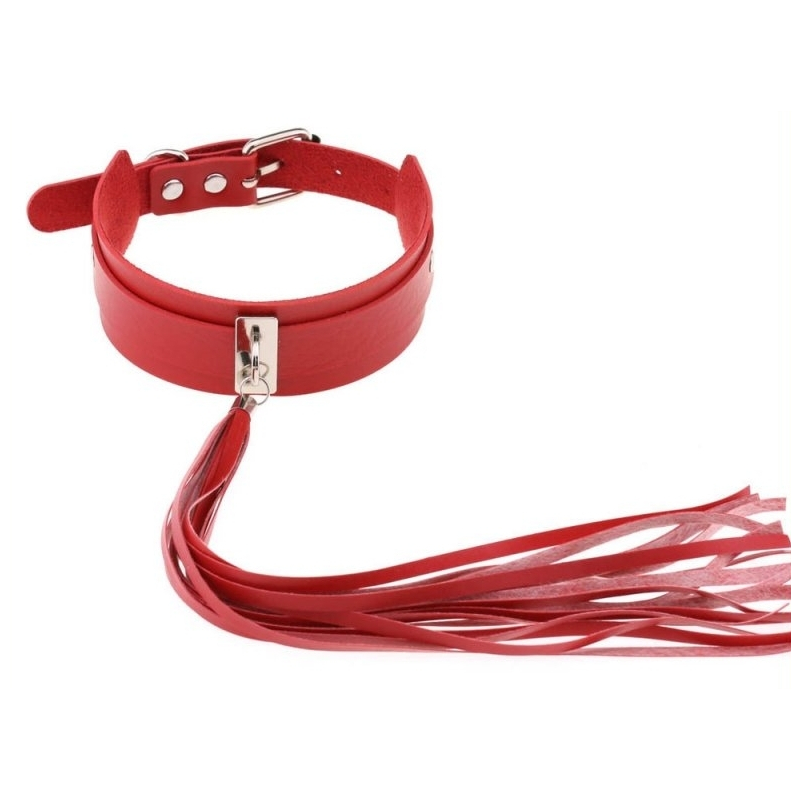 collier taswel rouge
